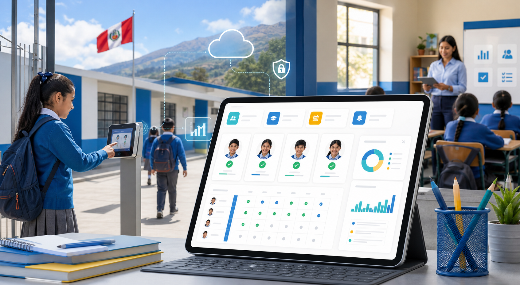 SmartEdu, sistema digital de control de asistencia para colegios públicos